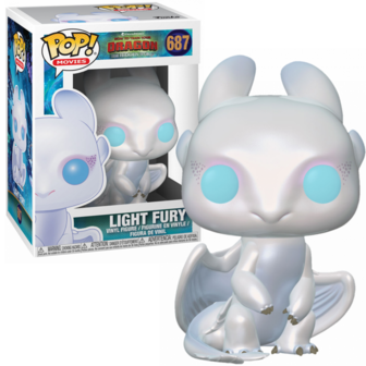 FUNKO POP! Movies Light Fury 687 How to Train a Dragon R