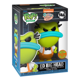 POP! Digital Ed Big Head 144 Legendary Rocko&#039;s Modern Life Exclusive