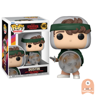 Funko POP! Hunter Dustin w/ Shield 1463 Stranger Things S4 