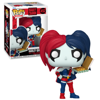 Funko POP! Harley Quinn w/ Pizza 452 DC Heroes Pre-Order