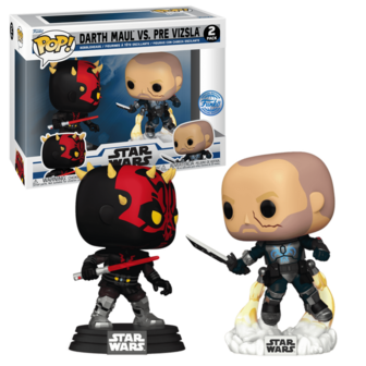 Funko POP! Darth Maul vs Pre Vizsla 2-pack Exclusive