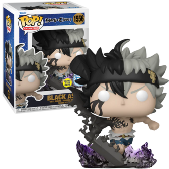 Funko POP!  Black Asta GITD 1556 Black CLover Exclusive