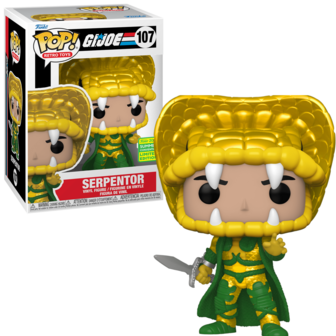 POP! Retro Toys Serpentor 107 GI JOE SDCC 2022 Exclusive LE 