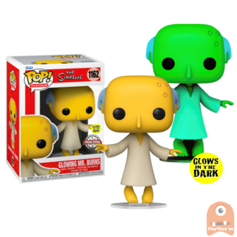 Funko POP! TV Radioactive Mr. Burns GITD 1162 The Simpsons Exclusive 