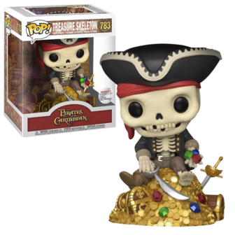 POP! Deluxe Treasure Skeleton 783 Disney Pirates of the Caribbean Exclusive