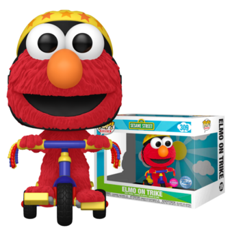 POP! Rides Elmo on Strike 309 Flocked Sesame Street Exclusive