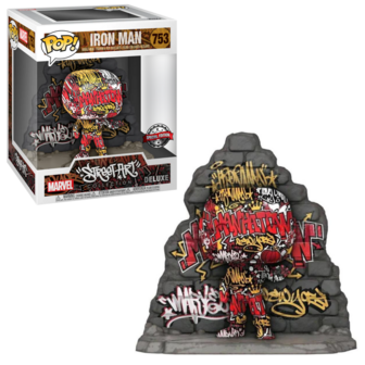 POP! Marvel Street Art Collection - Iron man Deluxe Exclusive