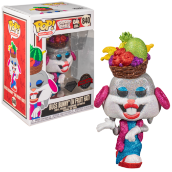 Funko POP! Animation Bugs In Fruit Hat DIAMOND 840 Bugs Bunny Looney Tunes Exclusive