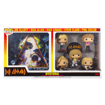 POP! Rock Albums Deluxe: Def Leppard 5-Pack Hysteria Exclusive 
