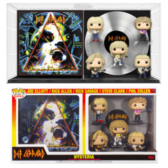 POP! Rock Albums Deluxe: Def Leppard 5-Pack Hysteria Exclusive 