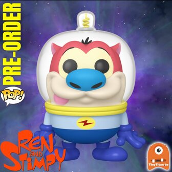 Funko POP! Stimpy Space Suit 1533 Ren and Stimpy Pre-Order