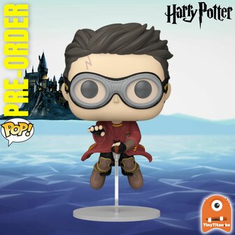 Funko POP! Harry with Broom Quidditch 165 Harry Potter Pre-Order