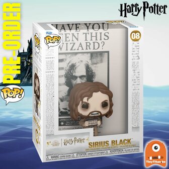 Funko POP! Cover Poster With Sirius Black 08 Harry Potter Pre-Order