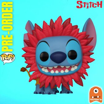 Funko POP! Stitch as Simba 1461 Stitch in Costume Disney Pre-Order