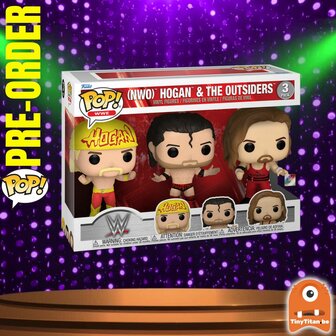 Funko POP! 3-Pack Hogan &amp; The Outsiders WWE Pre-Order