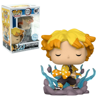 Funko POP! Zenitsu Agatsuma 987 Demon Slayer Exclusive