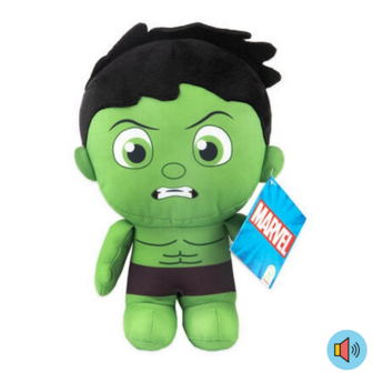 MARVEL LIL BODZ PLUSH TOY: HULK 28 CM