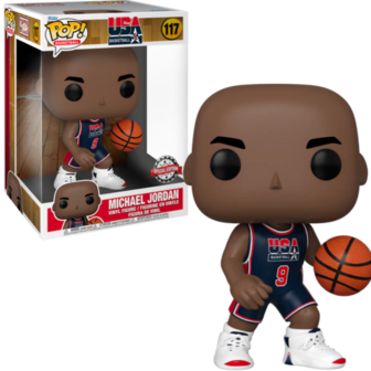 Funko POP! Michael Jordan Team USA Navy Jersey 10 INCH 117 Basketball Exclusive