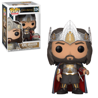 Funko POP! Movies King Aragorn Elessar 534 Lord of the Rings Exclusive R