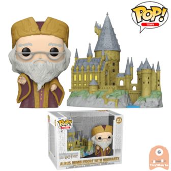 Funko POP! Town Albus Dumbledore w/ Hogwarts 27 Harry Potter 