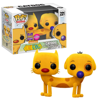 Funko POP! Catdog Flocked 221 SDCC 2017 Exclusive Vaulted 9.5/10