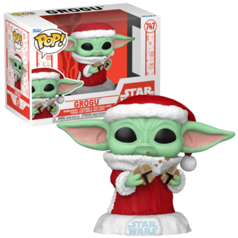 Funko POP! Grogu Santa 747 Holiday 24 Star Wars