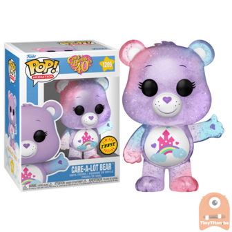 Funko POP! Animation Care-A-Lot Bear CHASE 1205 Care Bears 40th Exclusive R