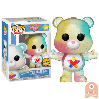 Funko POP! Animation True Heart Bear CHASE 1206 Care Bears 40th Exclusive