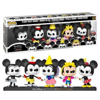 Funko POP! Disney Archives - Minnie Mouse 5-Pack Exclusive