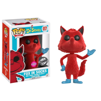 Funko POP! Books Fox in Socks (Flocked) 07 Dr. Seuss
