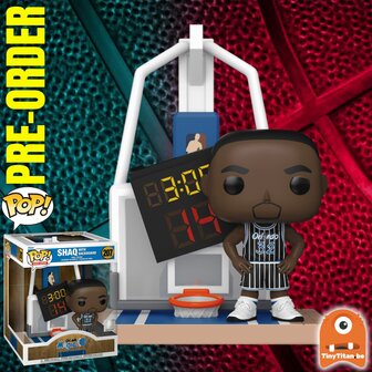 Funko POP! DLX Shaq w/ Backboard 207 NBA Pre-Order
