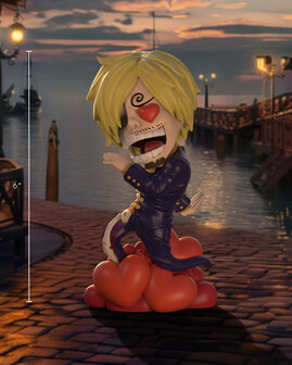 Mighty Jaxx - XXRAY: One Piece Sanji Wanted Series 6 INCH