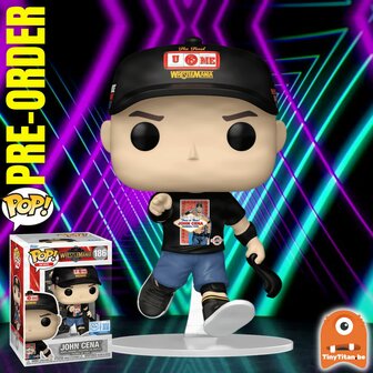 Funko POP! John Cena WM41 186 WWE  Pre-Order