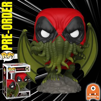 FUNKO POP!  DEADPOOL AS CTHULHU 1491 DEADPOOL Pre-Order