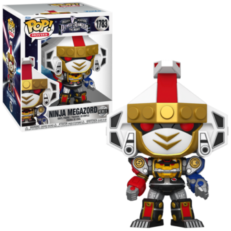 FUNKO POP! NINJA MEGAZORD 6 INCH METALLIC 1783 POWER RANGERS MOVIE Pre-Order