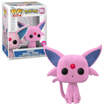 Funko POP! Espeon Flocked 884 Pokemon Exclusive