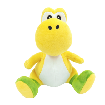 NINTENDO TOGETHER PLUSH SUPER MARIO YELLOW YOSHI - 20 CM