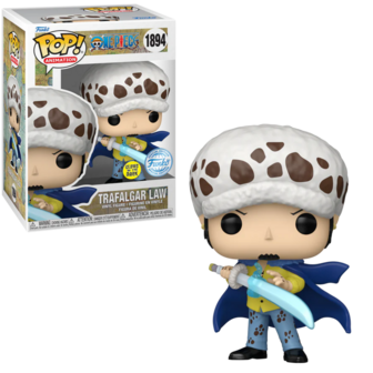 Funko POP! Animation Trafalgar Law GITD 1894 One Piece Exclusive 