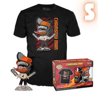 Funko POP! &amp; TEE Box Chainsaw Man - Chainsaw Man Exclusive - S