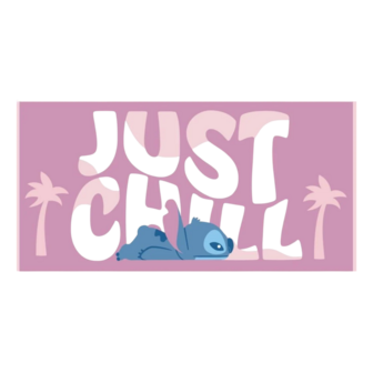 DISNEY - Stitch &quot;Just Chill&quot; - Beach Towel 70x140cm