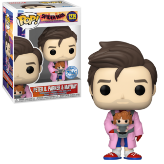 Funko POP! Peter B. Parker &amp; Mayday 1239 Spider-Man: Across the Spider-Verse Exclusive 
