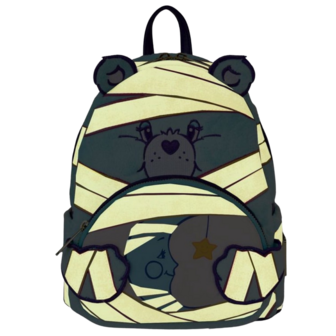 LOUNGEFLY Bedtime Bear Mummy - Care Bears x Universal Monsters Backpack