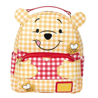 LOUNGEFLY Disney  Winnie the Pooh Gingham Backpack