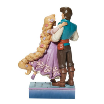 Disney Traditions Rapunzel &amp; Flynn Rider Love Figurine 6013071