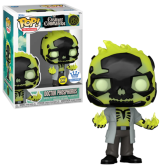 Funko POP! TV DOCTOR PHOSPHORUS GITD 1480 CREATURE COMMANDOS Exclusive
