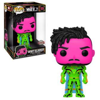 Funko POP! Marvel Infinity Killmonger 1058 (Blacklight)10 INCH Exclusive
