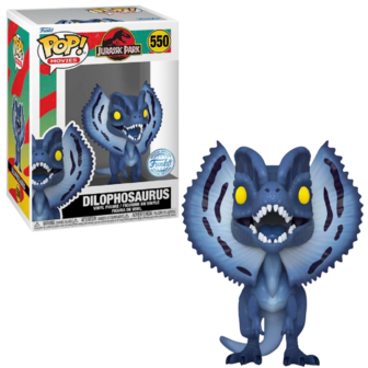 Funko POP! Jurassic Park Moonlight S1 550 Dilophosaurus Exclusive 