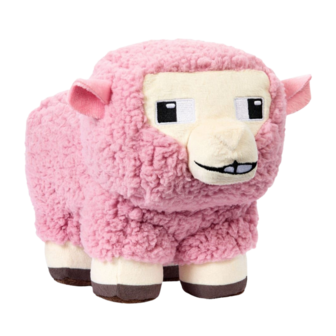 A Minecraft Movie Plush Figure Pink Sheep 20 cm