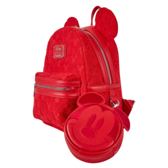 LOUNGEFLY  DISNEY - Mickey &quot;Ears Burnout&quot; - Backpack