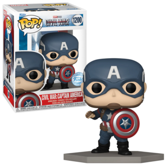 Funko POP!  Marvel Captain America 1200 Civil War Exclusive